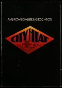 7d846 CITY HEAT program 1984 cool charity premiere for the American Diabetes Association!