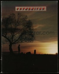 7d617 UNFORGIVEN promo brochure 1992 gunslinger Clint Eastwood, Gene Hackman, Morgan Freeman