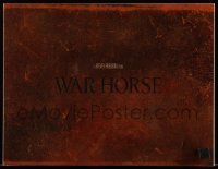 7d619 WAR HORSE promo brochure 2011 Jeremy Irvine, World War I, directed by Steven Spielberg