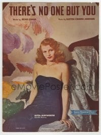 7d528 THERE'S NO ONE BUT YOU sheet music 1946 Redd Evans, Austen Croom-Johnson, sexy Rita Hayworth!