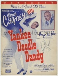 7d541 YANKEE DOODLE DANDY sheet music 1942 James Cagney patriotic biography, Mary's A Grand Old Name