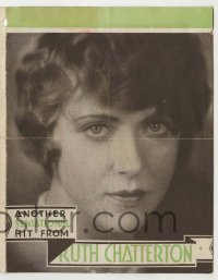 7d120 SARAH & SON herald 1930 Ruth Chatterton, Fredric March, directed by Dorothy Arzner!