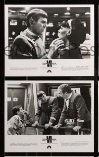 7d772 STAR TREK VI presskit w/ 18 stills 1991 William Shatner, Leonard Nimoy, DeForest Kelley