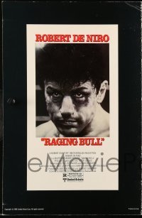 7d606 RAGING BULL promo brochure 1980 Martin Scorsese, Kunio Hagio art of boxer Robert De Niro!
