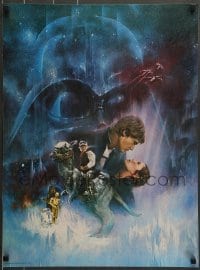 7f096 EMPIRE STRIKES BACK 20x27 commercial poster 1980 Gone With The Wind style art by Kastel!