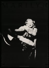 7f825 MARILYN MONROE 24x34 English commercial poster 1989 from '57 session with Richard Avedon!