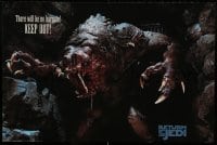 7f118 RETURN OF THE JEDI 24x36 commercial poster 1996 you can't bargain with the huge Rancor!