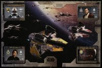 7f127 REVENGE OF THE SITH 23x34 commercial poster 2005 Star Wars Episode III, Starfighter!
