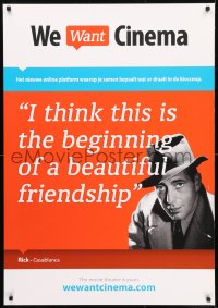 7f251 CASABLANCA Dutch 2000s Humphrey Bogart, beginning of a beautiful friendship!