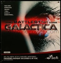 7f448 BATTLESTAR GALACTICA tv poster 2004 Mary McDonnell, Katee Sackhoff!