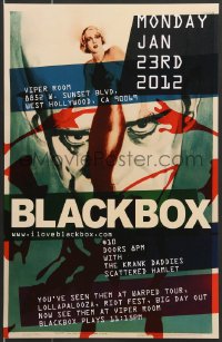7f495 BLACKBOX 11x17 music poster 2012 Damon Ranger, Karloff from The Walking Dead!