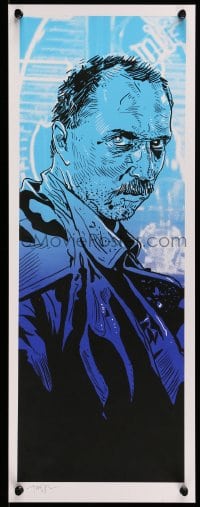 7f368 BLADE RUNNER signed 9x24 art print 2011 by Timothy Doyle, art of James as Kowalski!