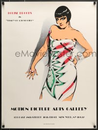 7f555 MOTION PICTURE ARTS GALLERY 24x32 art exhibition 1990s Louise Brooks in Diary of a Lost Girl