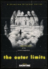 7f461 OUTER LIMITS tv poster 1995 promoting classic TV sci-fi series!