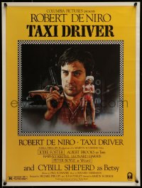 7f942 TAXI DRIVER 18x24 video poster R1982 completely different art of Robert De Niro & Foster!