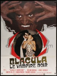 7g750 BLACULA French 1p 1972 black vampire William Marshall is deadlier than Dracula, different!