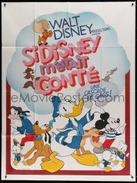 7g941 SI DISNEY M'ETAIT CONTE French 1p 1973 Disney classics, Mickey, Donald, Goofy & more!