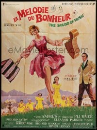 7g950 SOUND OF MUSIC French 1p 1966 Rodgers & Hammerstein classic, art of Julie Andrews & top cast!