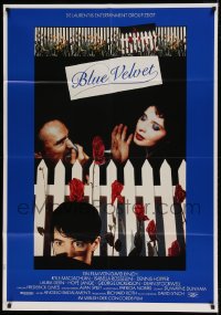 7g148 BLUE VELVET German 33x47 1987 David Lynch cult classic, Isabella Rossellini, Kyle McLachlan