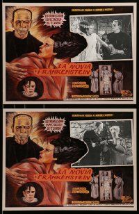 7g140 BRIDE OF FRANKENSTEIN 7 Mexican LCs R1990s Boris Karloff as the monster & Elsa Lanchester!