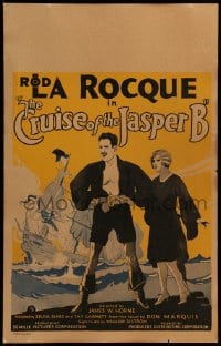 7g189 CRUISE OF THE JASPER B WC 1926 La Roque must marry Mildred Harris like his pirate ancestors!