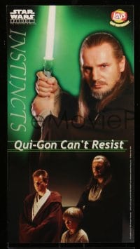7g073 PHANTOM MENACE set of 12 8x14 commercial collector posters 1997 cool character portraits!