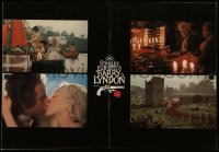 7g039 BARRY LYNDON promo brochure 1975 Kubrick, Ryan O'Neal, historical romantic war melodrama!