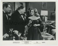 7h185 ALL ABOUT EVE 8x10 still 1950 stage star Bette Davis looks at Gary Merrill & Gregory Ratoff!