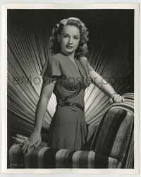 7h192 ANDY HARDY'S BLONDE TROUBLE deluxe 8x10 still 1944 Bonita Granville is Rooney's new love!