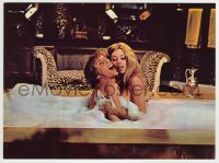 7h020 BEYOND THE VALLEY OF THE DOLLS color 7.5x10 still 1980s Russ Meyer, sexy bubble bath scene!