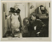 7h236 BLACK SHEEP 8x10 still 1935 Claire Trevor in cool outfit looks down at smoking Edmund Lowe!