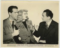 7h359 DOUBLE INDEMNITY 8x10 still 1944 Edward G. Robinson, Barbara Stanwyck, MacMurray, Billy Wilder