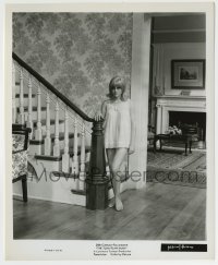 7h400 FLIM-FLAM MAN 8.25x10 still 1967 full-length sexy Sue Lyon standing in nightgown by stairs!