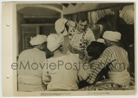 7h410 FOUR FEATHERS 8x11 key book still 1939 John Clements being held down & about to be stabbed!