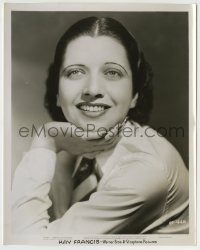 7h547 KAY FRANCIS 8x10.25 still 1935 beautiful smiling portrait, making The Goose and the Gander!
