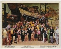 7h067 LI'L ABNER color 8x10 still 1959 best portrait of the entire cast in Dogpatch U.S.A.!