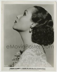 7h607 MADAME DU BARRY 8x10 still 1934 wonderful profile portrait of pretty Dolores Del Rio!