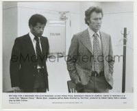 7h615 MAGNUM FORCE 7.75x9.5 still 1973 Clint Eastwood as Dirty Harry with Felton Perry!
