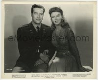 7h616 MAJOR & THE MINOR 8.25x10 still 1942 best portrait of Ray Milland & pretty Ginger Rogers!
