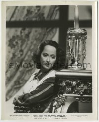 7h647 MERLE OBERON 8.25x10.25 still 1944 beautiful star by ornate table when she made Dark Waters!