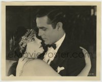 7h669 MY AMERICAN WIFE 8x10 still 1922 romantic close up of Gloria Swanson & Antonio Moreno!