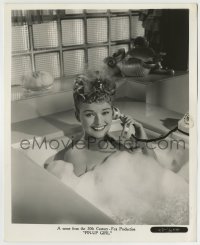 7h728 PIN UP GIRL 8x10 still 1944 sexy Doris Merrick taking a bubble bath in her only scene!
