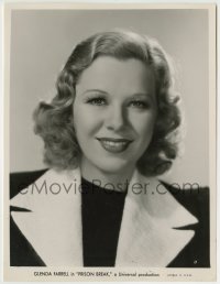 7h743 PRISON BREAK 7.5x10 still 1938 head & shoulders smiling portrait of pretty Glenda Farrell!