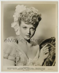 7h744 PRIVATE AFFAIRS OF BEL AMI 8.25x10 still 1947 wonderful close up of young Angela Lansbury!