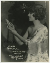 7h870 STRANGERS' BANQUET 7.5x9.5 still 1922 Claire Windsor inherits a fortune & must defend it!