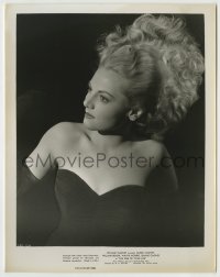 7h931 TIME OF YOUR LIFE 8x10.25 still 1947 incredible c/u of Jeanne Cagney over black background!