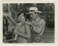 7h973 WHERE EAST IS EAST 8x10.25 still 1929 Lon Chaney Sr. reaches for Taylor's neck, Tod Browning