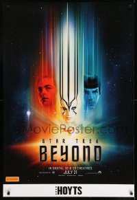 7j031 STAR TREK BEYOND teaser Aust 1sh 2016 incredible, completely different sci-fi art!