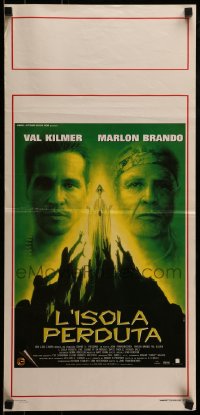 7j180 ISLAND OF DR. MOREAU Italian locandina 1997 Val Kilmer, Marlon Brando, John Frankenheimer