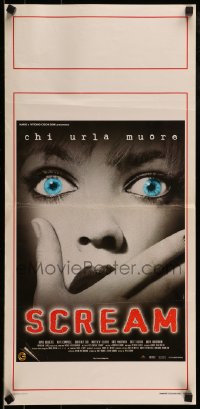 7j185 SCREAM Italian locandina 1997 directed by Wes Craven, David Arquette, Neve Campbell!